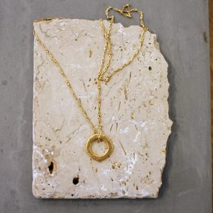 collier doré promesse bijou pour homme