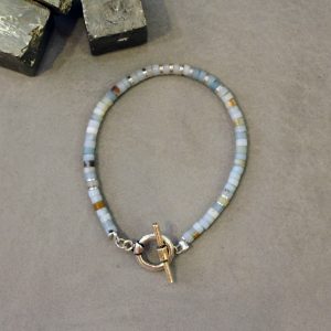 bracelet homme amazonite