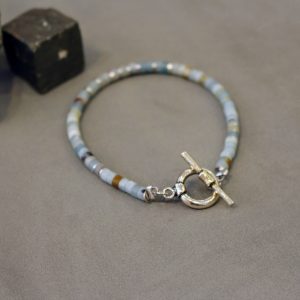bracelet homme amazonite