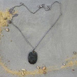 Idée cadeau bijou homme collier argenté